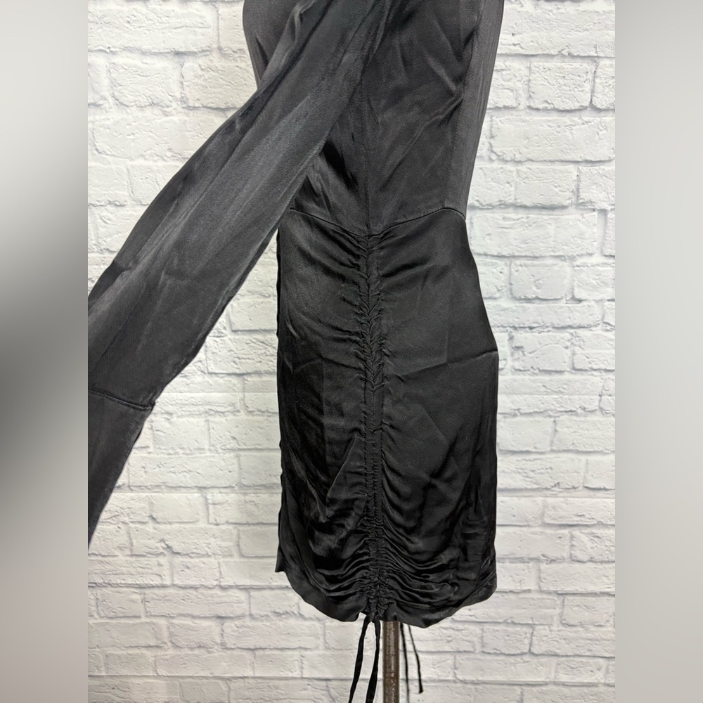 BARDOT Sui Shirt Dress in Black size M - Picture 5 of 8